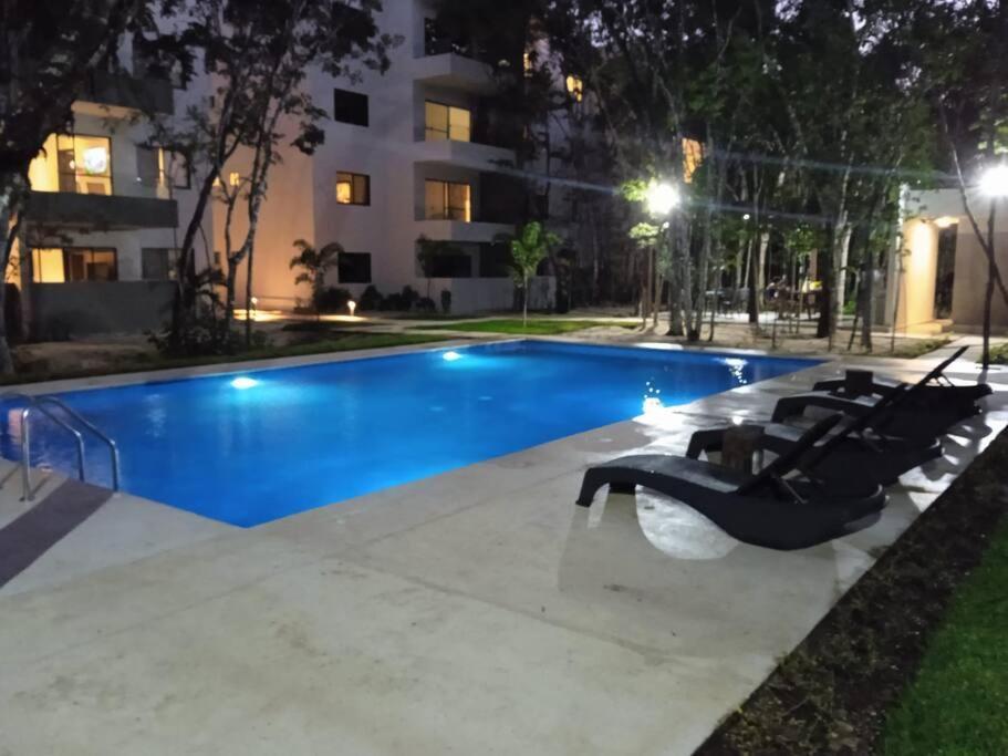 Condo Residencial Selvanova VIII Playa del Carmen Buitenkant foto